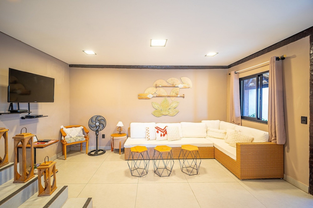 Bz25 Casa com Pisc Geribá 250m da Praia