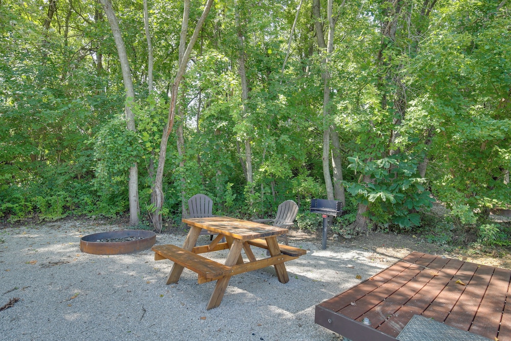The Merlot Bungalow Defiance Tiny Home on Trail