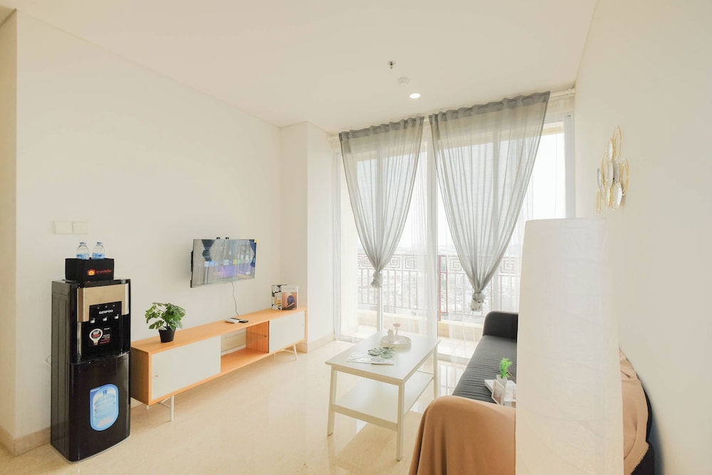 Boho Touch 2Br Apartment With Extra Room At Lucky Tower Residence