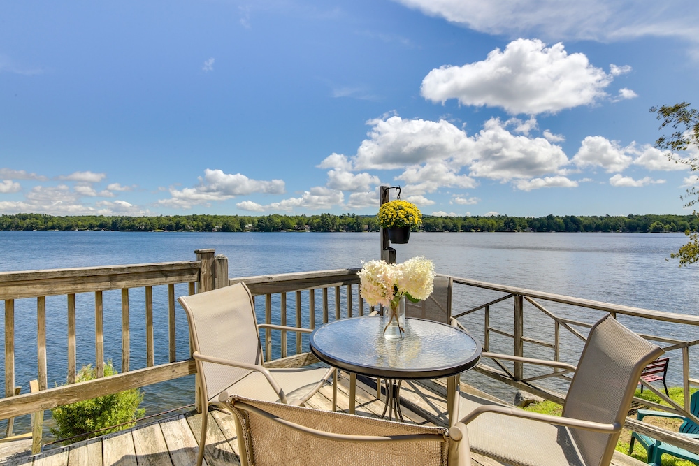 Maine Lake House w/ Private Dock & Kayaks! view 2