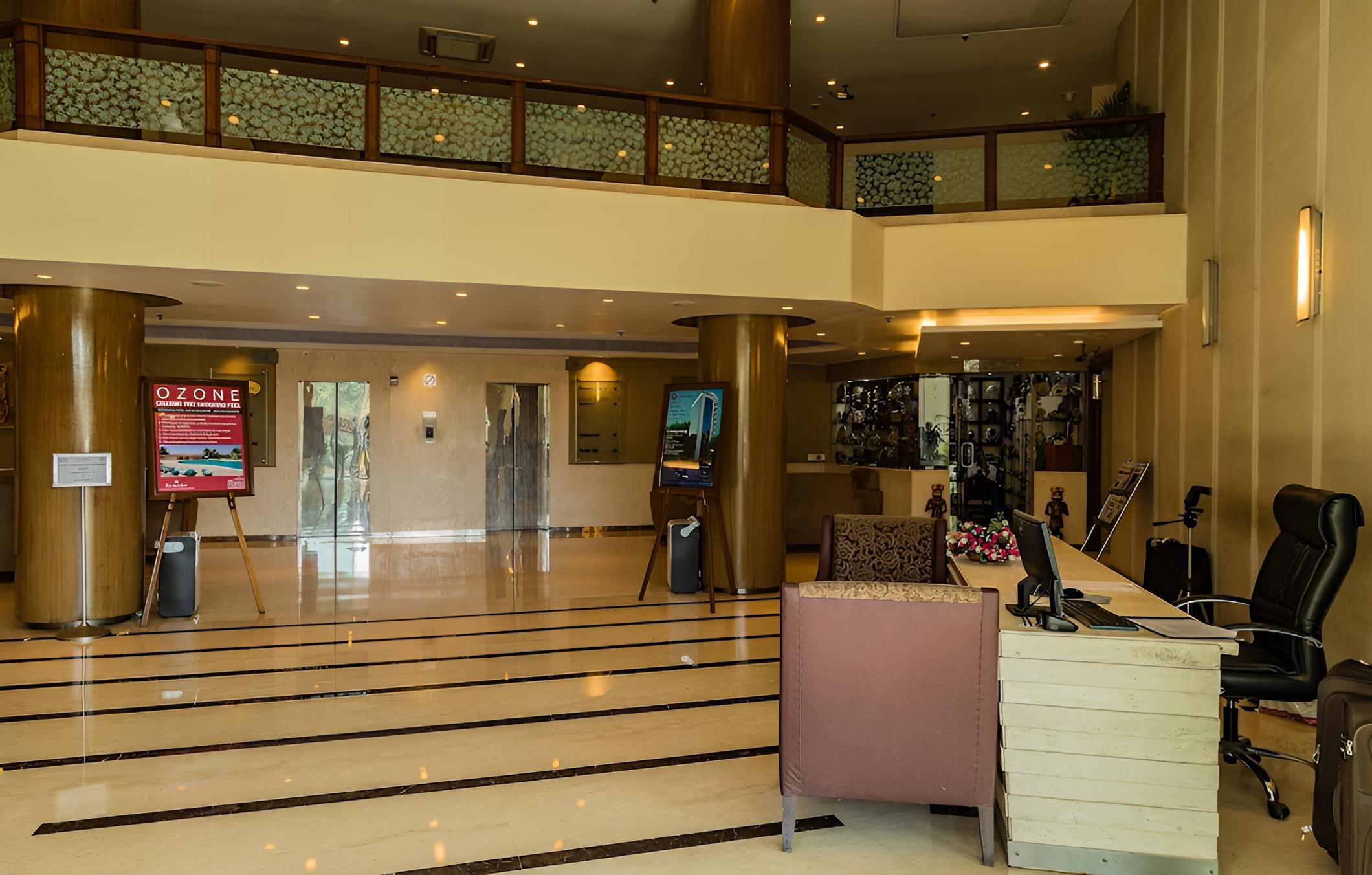 hotel reception