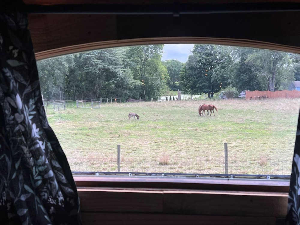 Cowboy Bunkhouse hot tub Lake Farm Nature