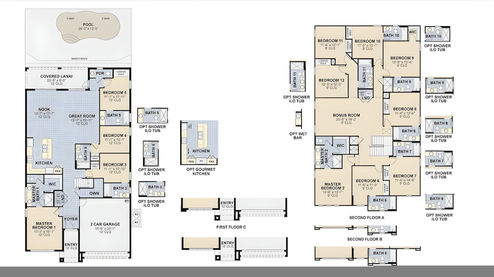 Brand NEW 12bed 11 5bath At Bella Vida