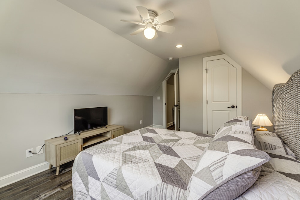Modern Comfort Near Columbus: Home w/ Yard & Porch