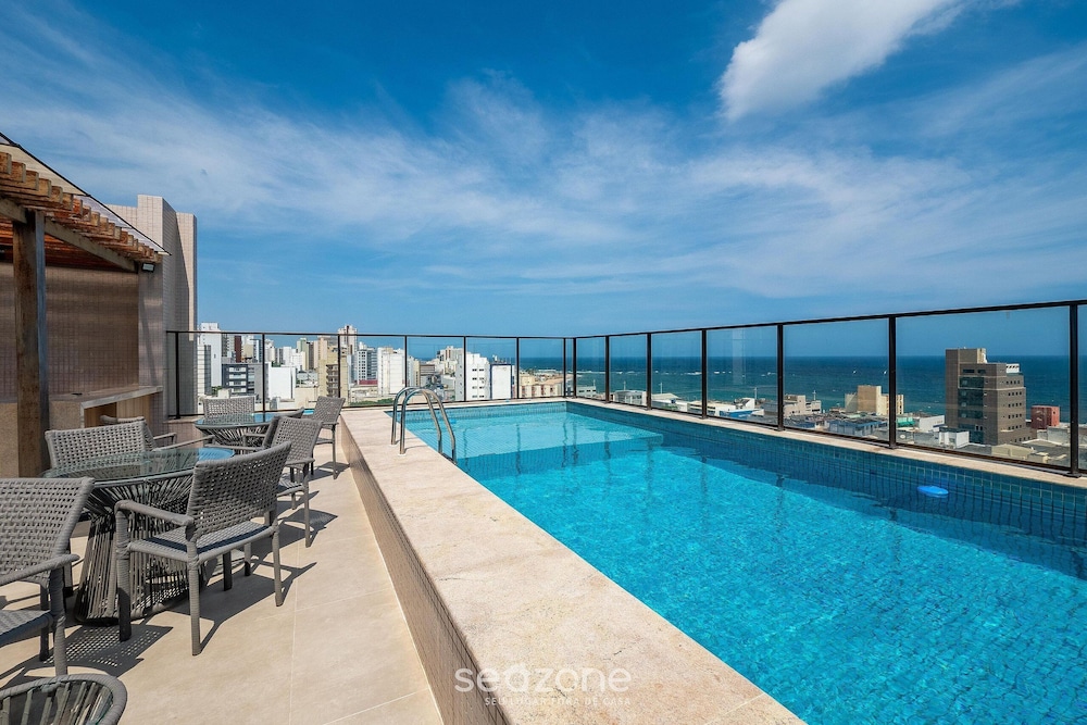 Full Apartments in Building w/ Pool & gym 500m From the Beach - Hpas