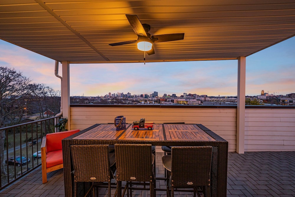 Ultimate Rooftop Double Games BBQ Skyline Views