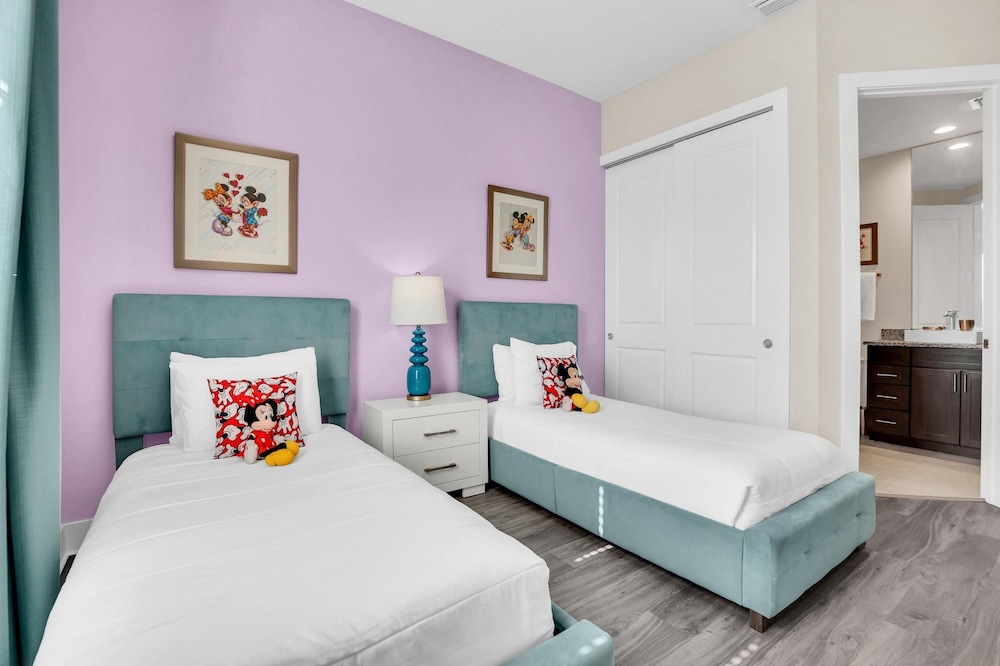 5 BR 6 Full BA Villa 5min Disney BBQ Hot Tub, Zdjęcie 27