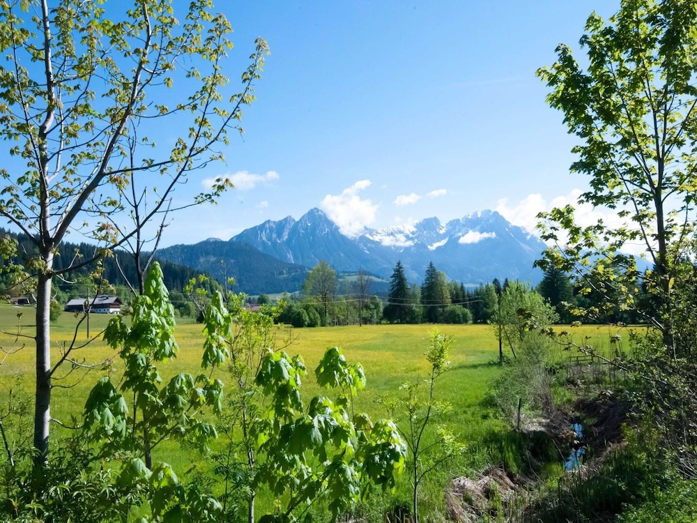Wooden Apartment in St Johann in Tirol With a Terrace
