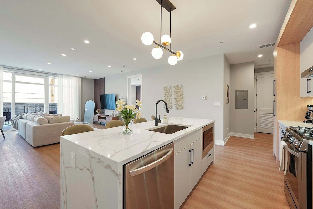 Chicago Modern Condo 2br2ba Balcony Free Park