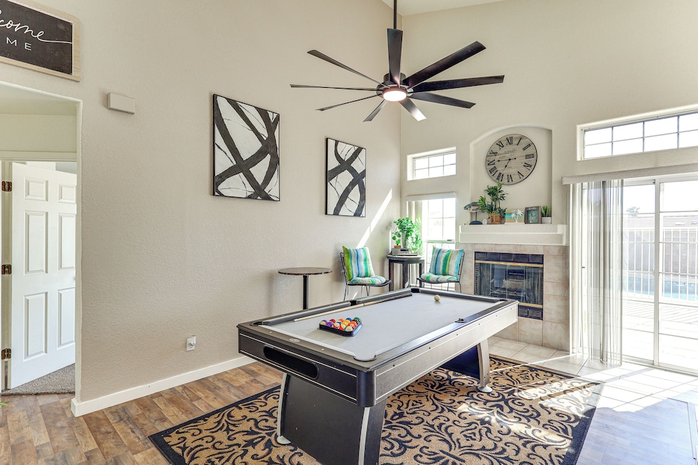Pool, Games & Patio Bar! Epic Bullhead City Oasis