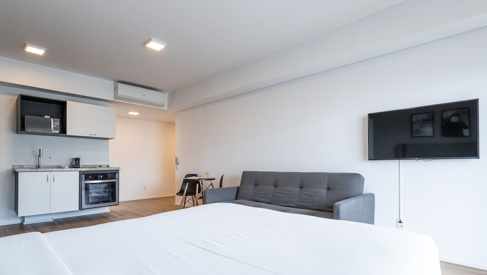 Setin Downtown Genebra by Viva - Apartamentos completos na Bela Vista com piscina