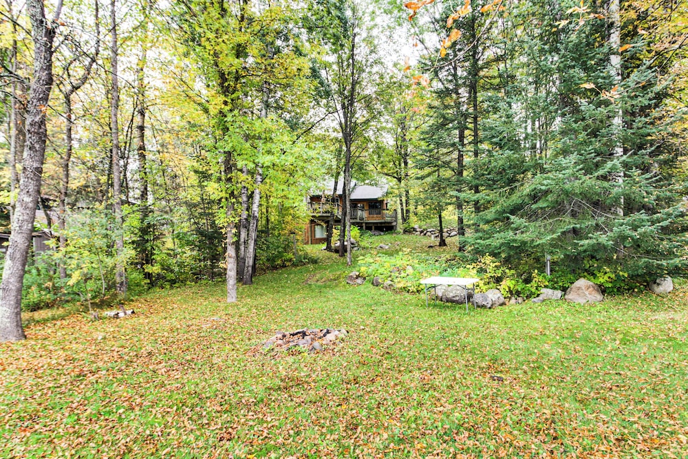 Sauna + Deck: Wooded Cabin on Lake Vermilion!