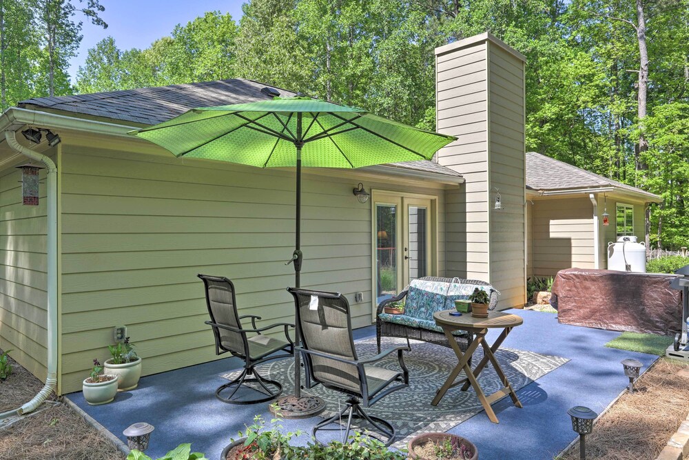 Idyllic Eatonton House w/ Patio  Lake Access!! - Property Image 6