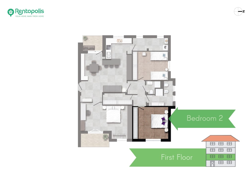 Lotto - Super Modern Penthouse in Fiera Milano City Area