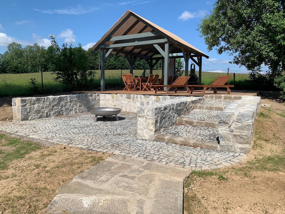 Spacious Holiday Home in Sluknov With Private Garden