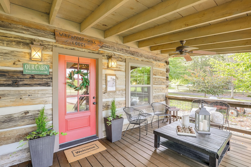 Hike, Leaf Peep & More: Sleek Cabin in Weaverville