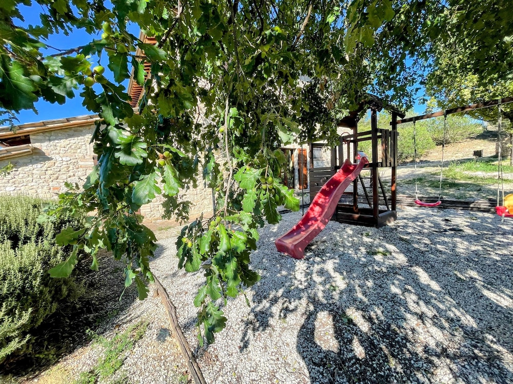 Detached Villa With Games Room, Pool, and Panoramic Views in San Damiano