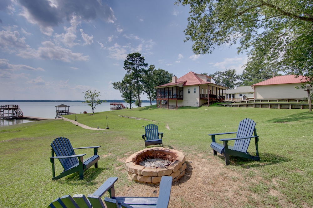 Home On Lake Bob Sandlin w/ Private Boat Dock! - Property Image 13