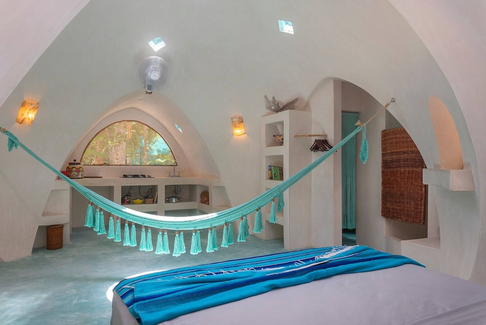 Unique Jungle Dome Ha With Kitchen view 2