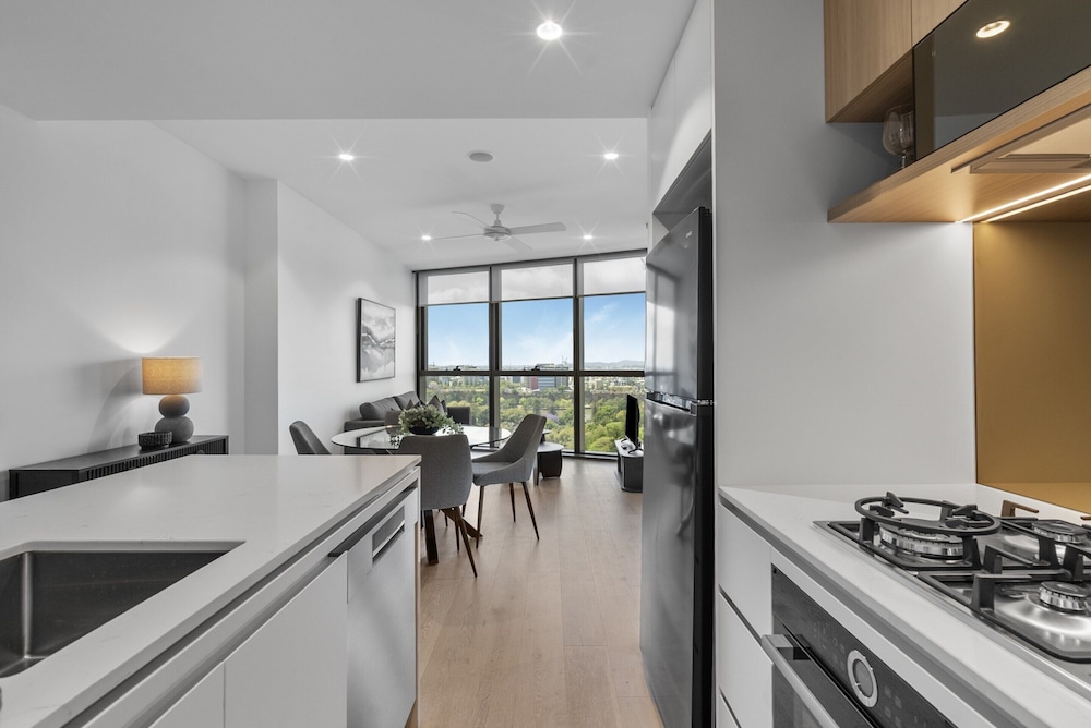 Modern City Escape With Pool Access and Views