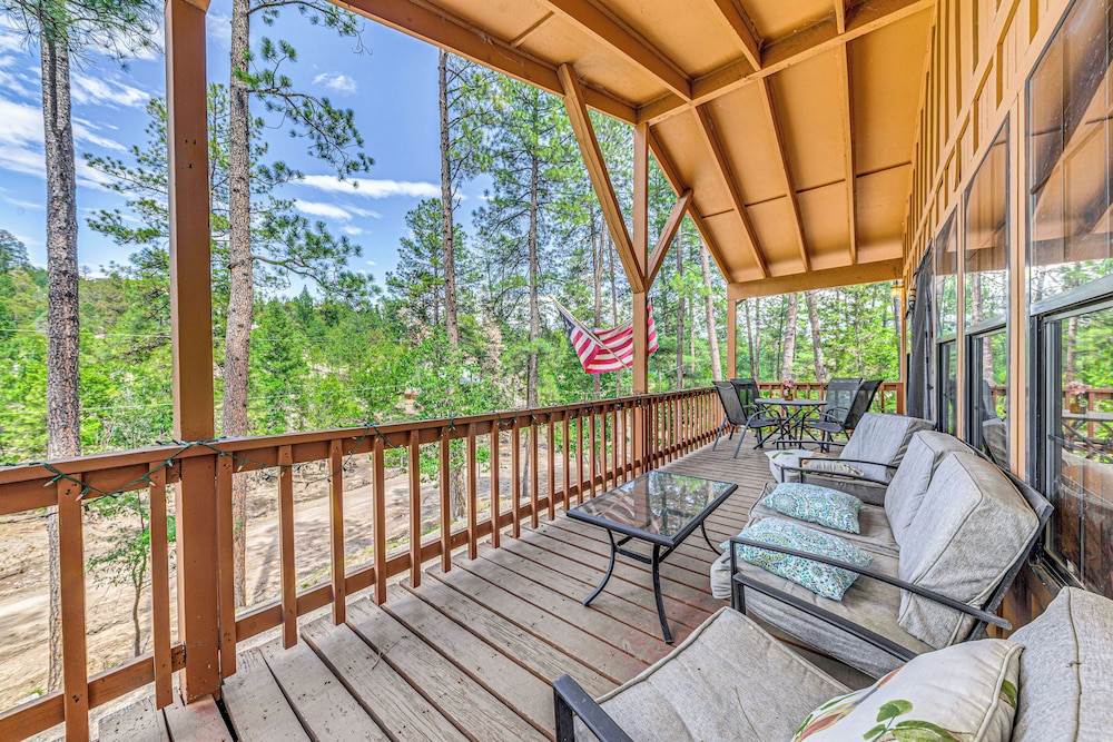 Hot Tub Haven w/ Game Room & Grill in Ruidoso!