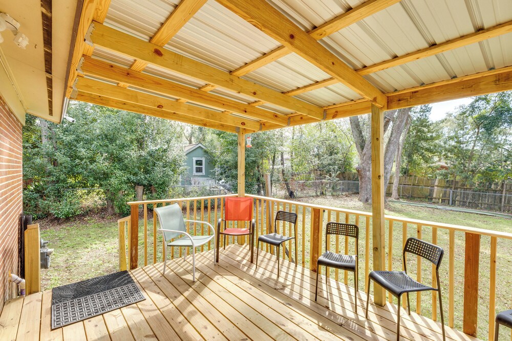 4 Mi to Fsu! Family Gem w/ Deck in Tallahassee