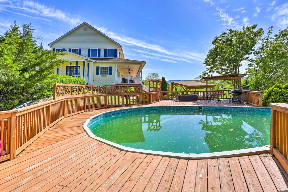 Stunning Former Winery w/ Pool & Mtn Views! view 3