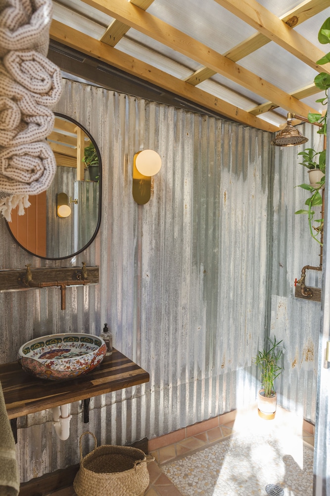 The Macaw Yurt at Camposanto ATX Glamping on Lake Travis