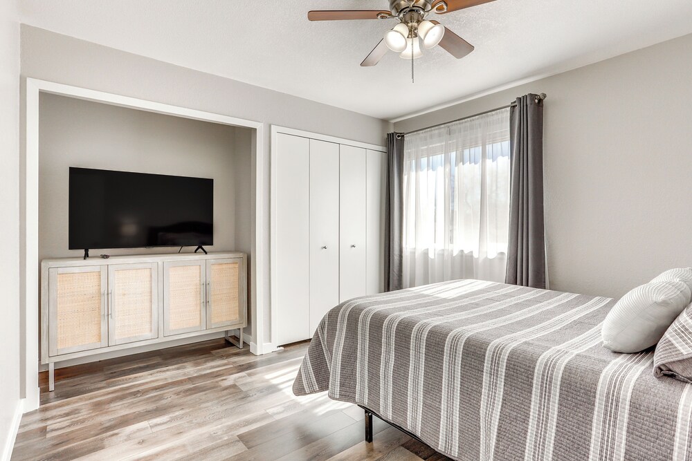 3 Mi to Tennyson St: Spacious Home w/ Private Deck
