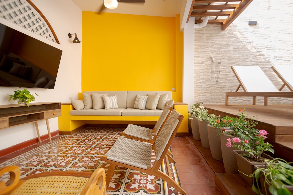 3cm-1 Colonial House In Getsemaní With Pool Air Conditioning and Wifi