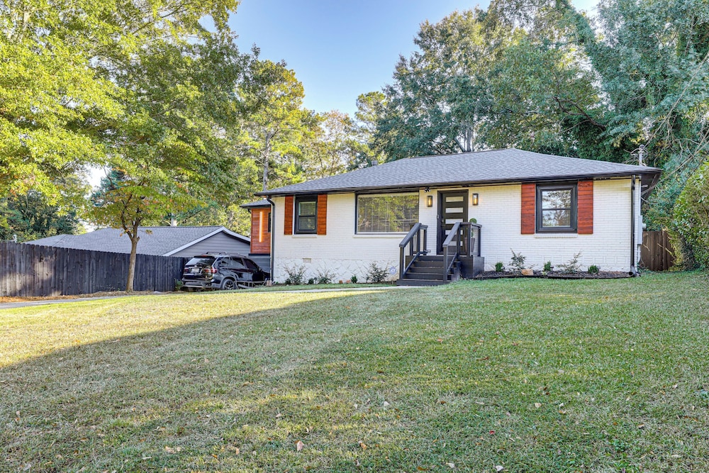 Close to Decatur Square: Family Home w/ Deck!
