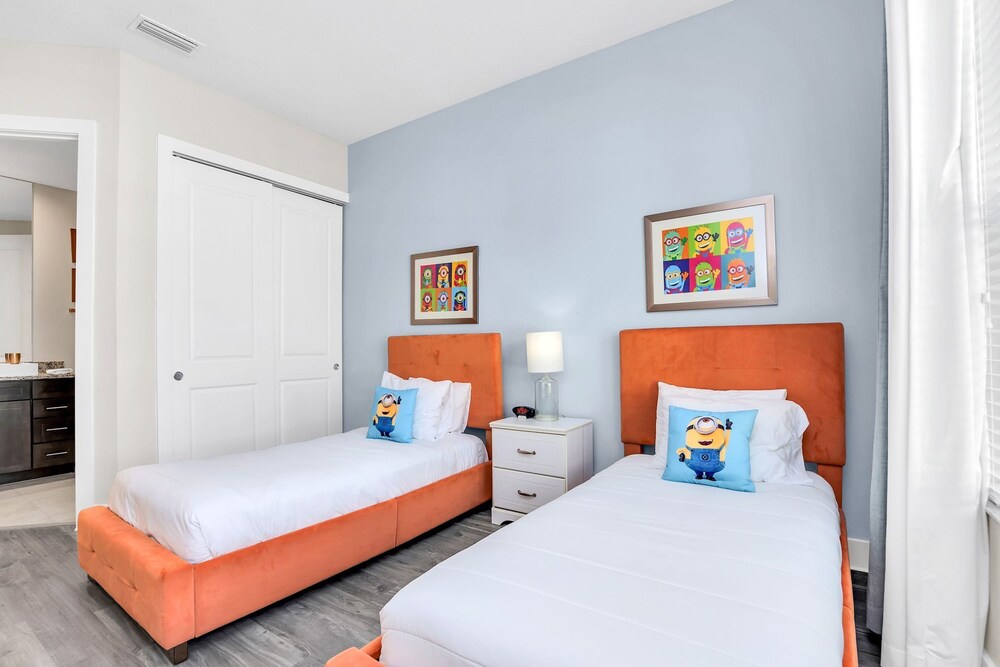 5 BR 6 Full BA Villa 5min Disney BBQ Hot Tub, Zdjęcie 33