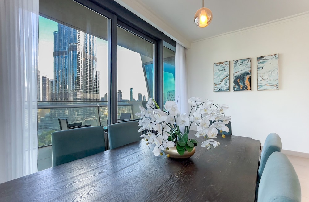 Elite LUX Holiday Homes - 3BR Full Burj Khalifa Fountain Views in Downtown