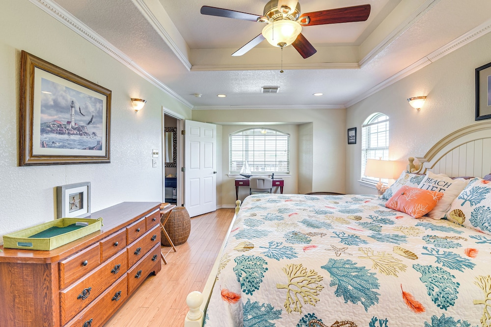 Intracoastal Views & Deck: Surfside Beach Home
