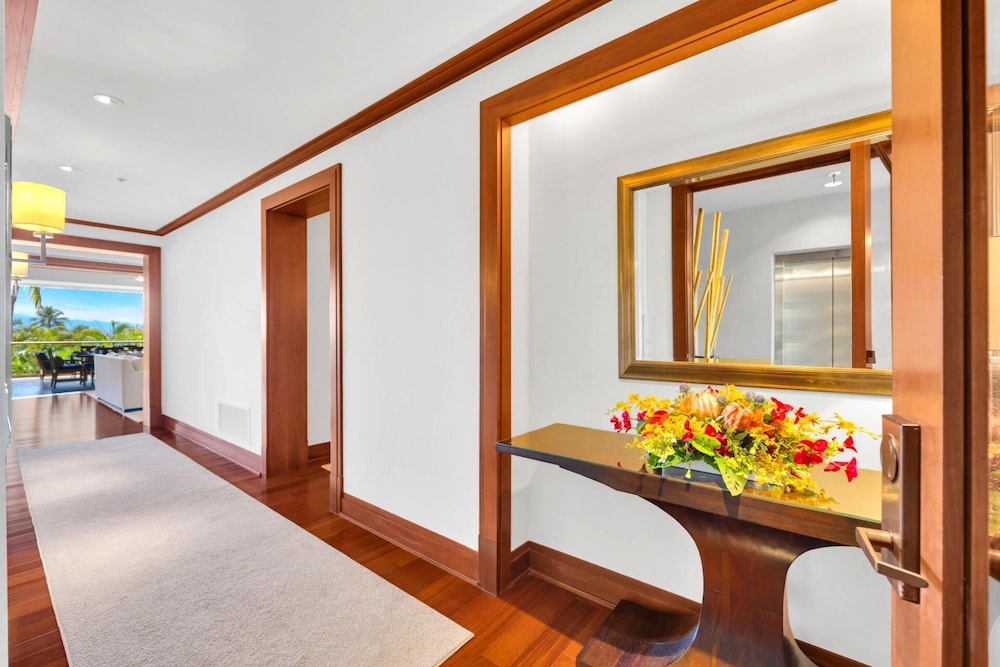 KBM Resorts Free CAR Luxury Oceanfront Villa at Montage Kapalua Bay Private Lanai and BBQ Mon-5203