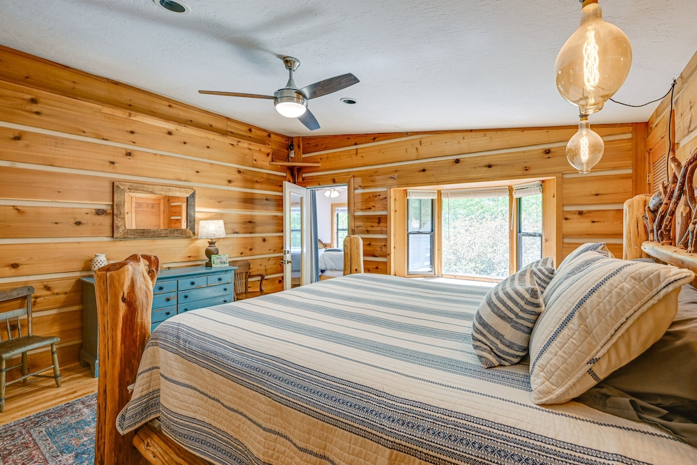 Magical Smoky Mountain Cabin Rental w/ Waterfall! view 5