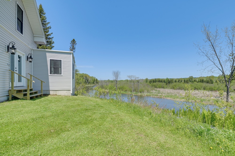 Pond Views: Spacious Family Home in Presque Isle!
