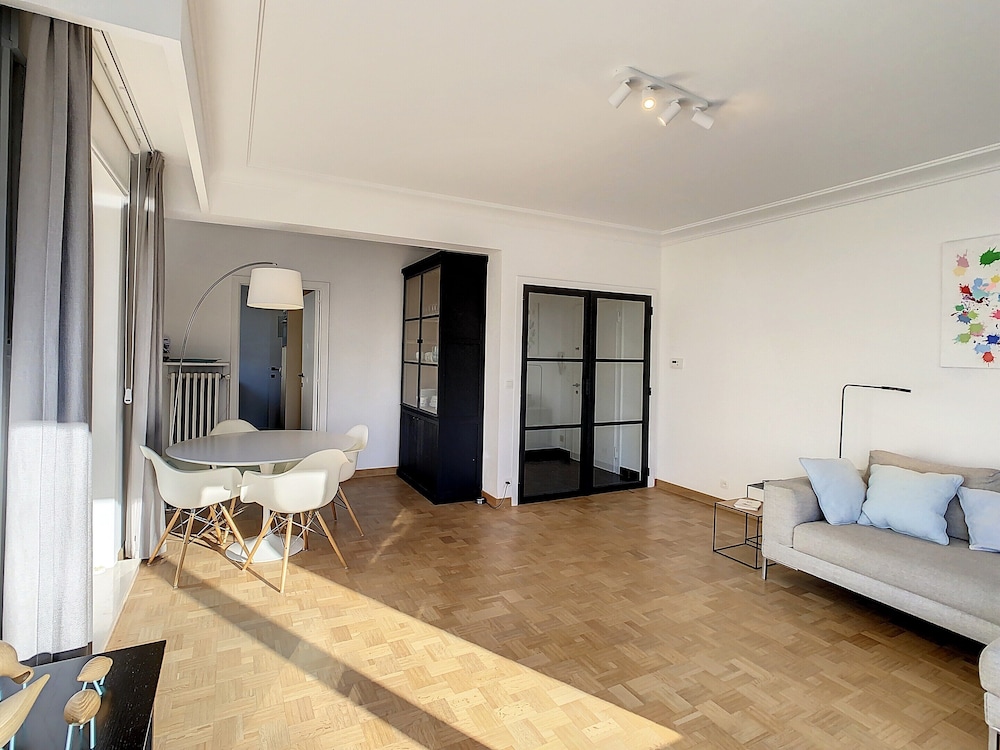 Apartment by the Seawall in Belgium