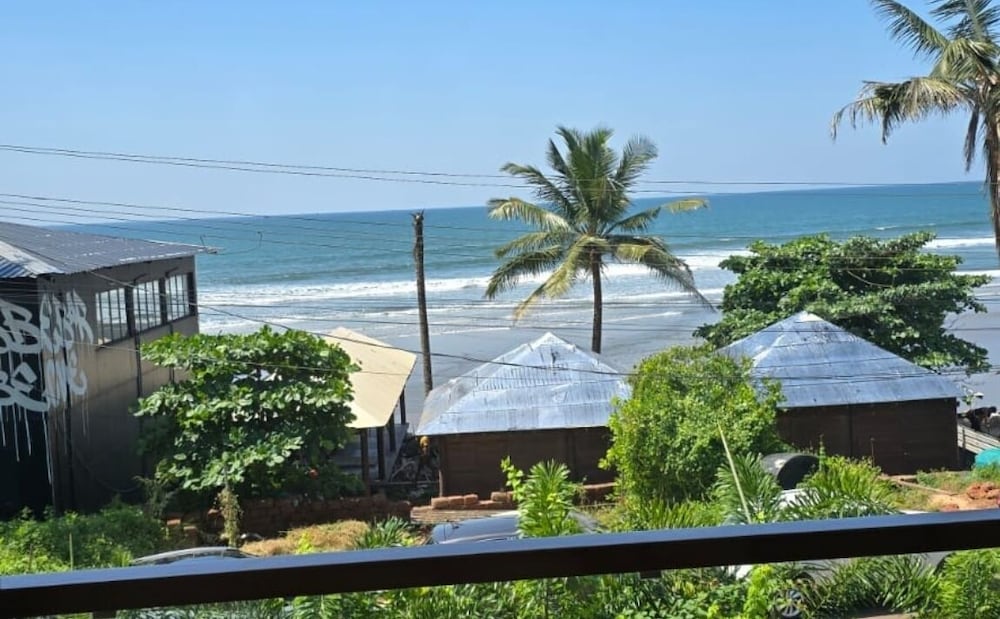 Beach villa Mandrem ocean with Seaview