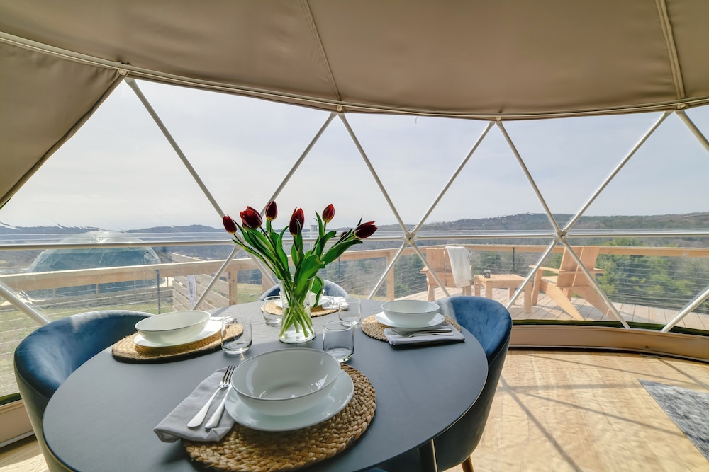 Catskills Glamping at The Deer Dome in Franklin!