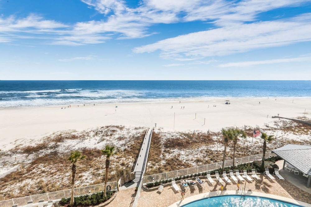 Windward Pointe 903- Beachfront Indoor Outdoor Pool view 4