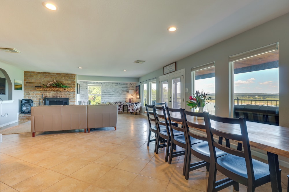 Waterfront Spicewood Home: Deck, Fire Pit Grill - Property Image 1