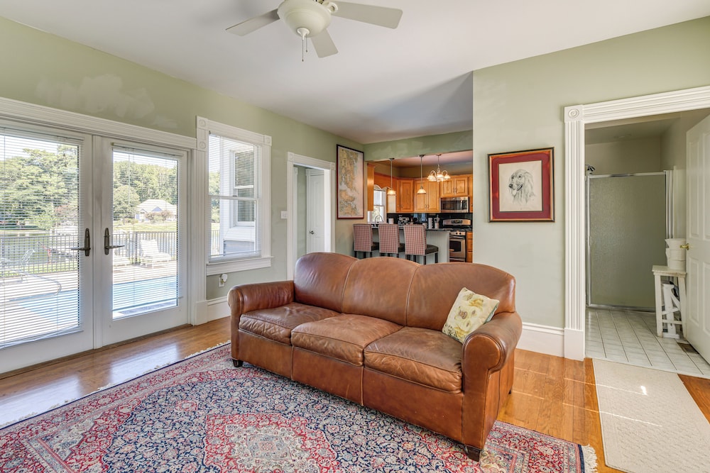 Historic Waterfront Home w/ Dock in Reedville!