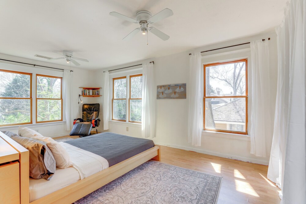 Steps to Shops & Eats: Decatur Home w/ Large Yard