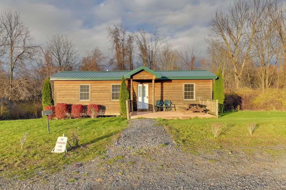 Shared Dock Access at Lakeside Sodus Bay Cabin!