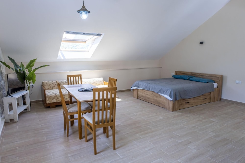 Stone Flat w Terrace and Sea View in Tivat view 4
