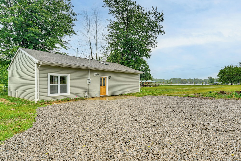 Walk to Shay Lake: Updated Home w/ Water View!