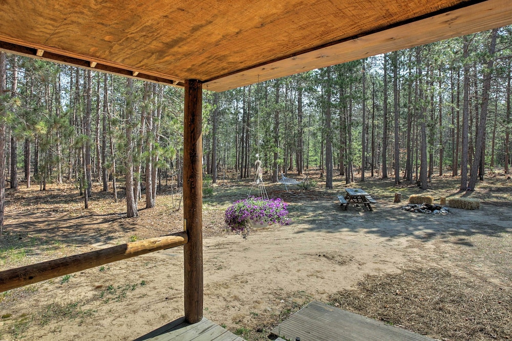 Private South Boardman Cabin on 10 Forest Acres! view 2