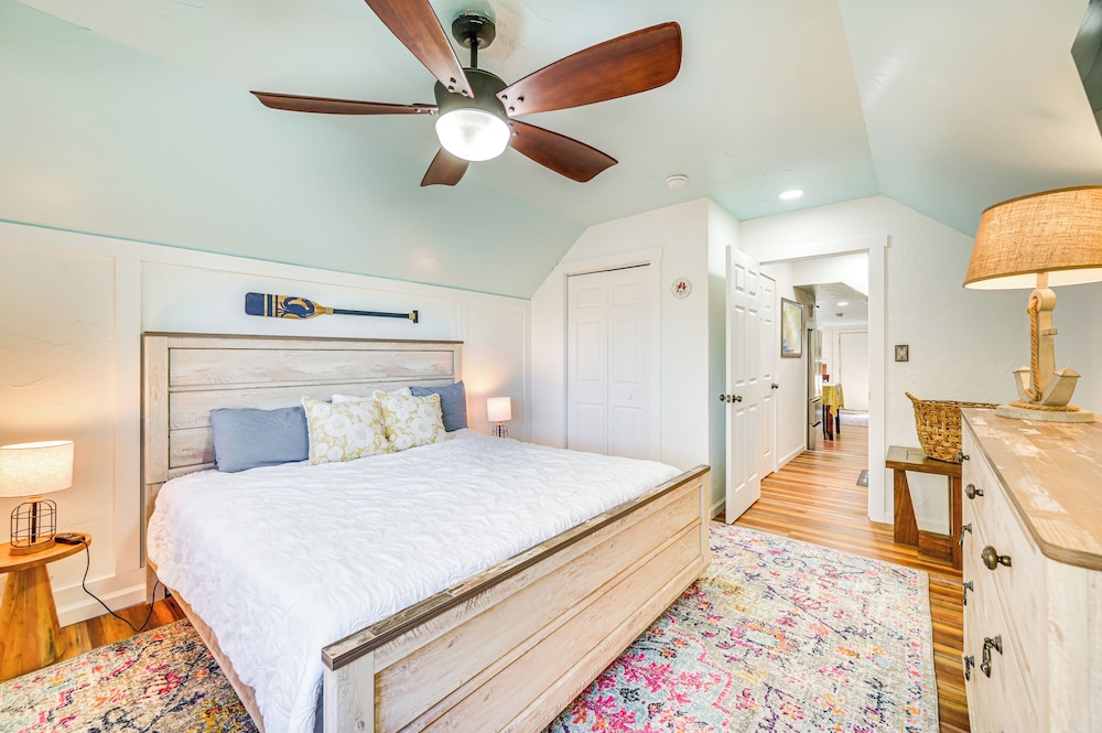 Boat Dock & Ramp: Upwind Acres Guesthouse!