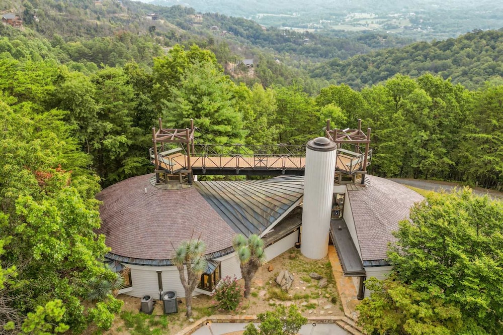 Belltop Architectural Wonder on Private Mountain
